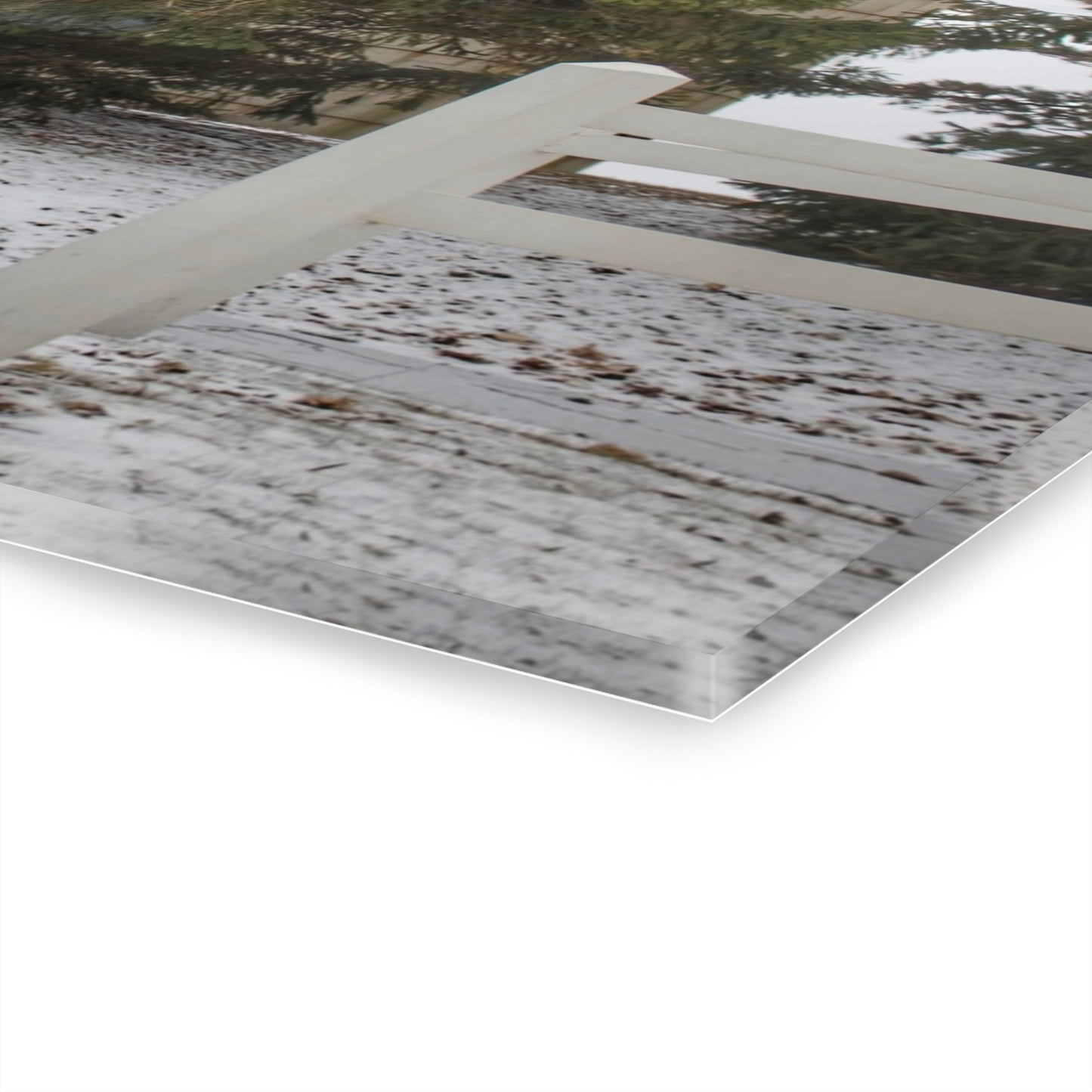 U R There Photography Hollow Corners Hidden Rustic Farmhouse Acrylic Wall Print