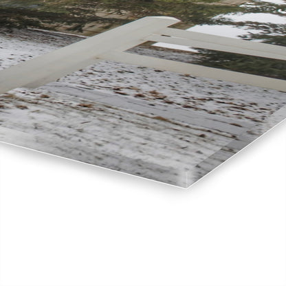 U R There Photography Hollow Corners Hidden Rustic Farmhouse Acrylic Wall Print