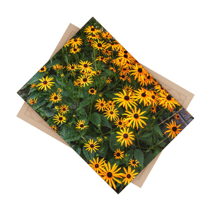 U R There Photography Black-Eyed Susan Rustic Farmhouse Decorative Ceramic Tile