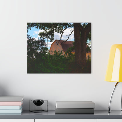 U R There Photography Bristol Gold Hidden Rustic Farmhouse Acrylic Wall Print