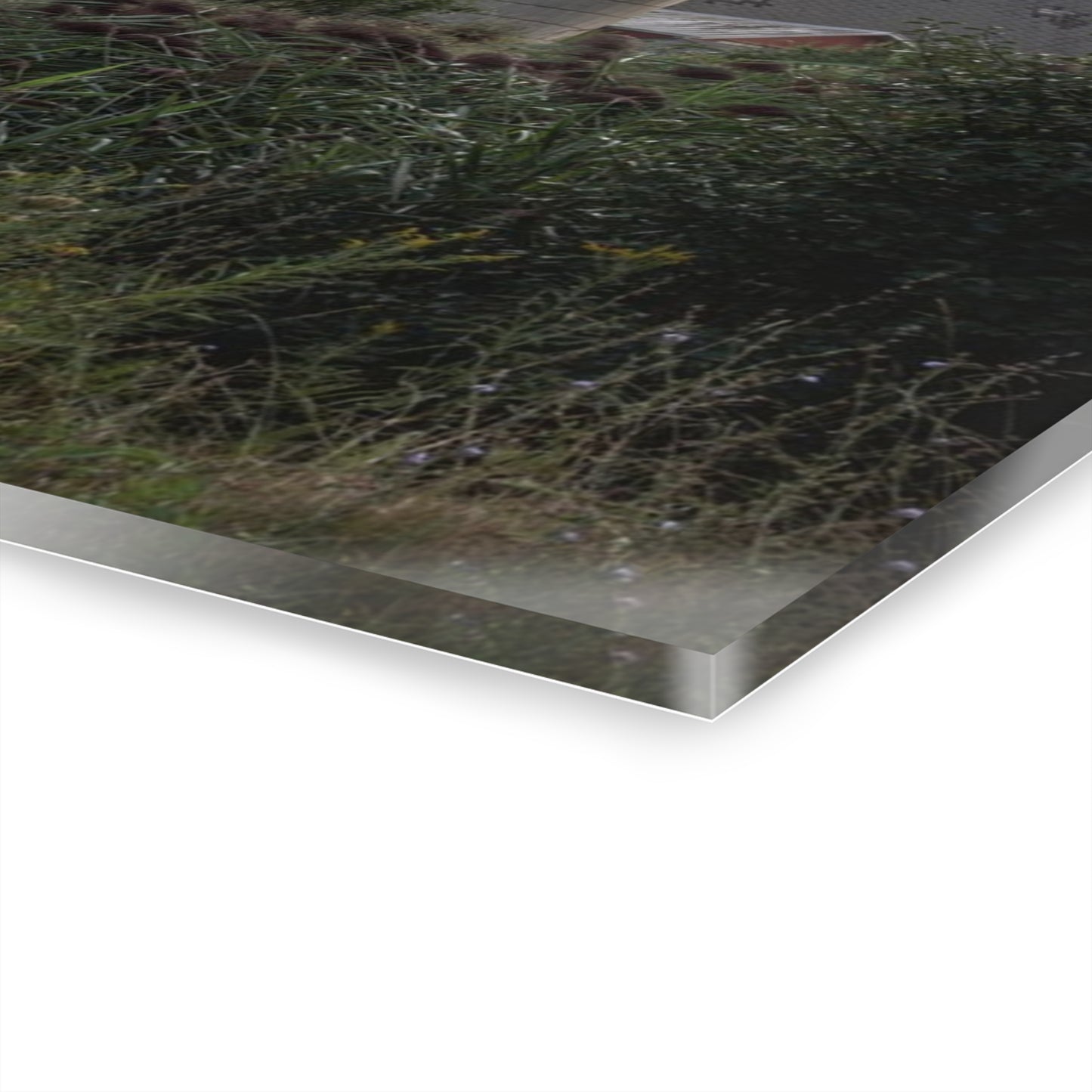 U R There Photography Greenwood Road Red II Rustic Farmhouse Acrylic Wall Print