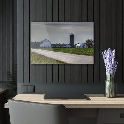 U R There Photography South Block Road Farm Rustic Farmhouse Acrylic Wall Print