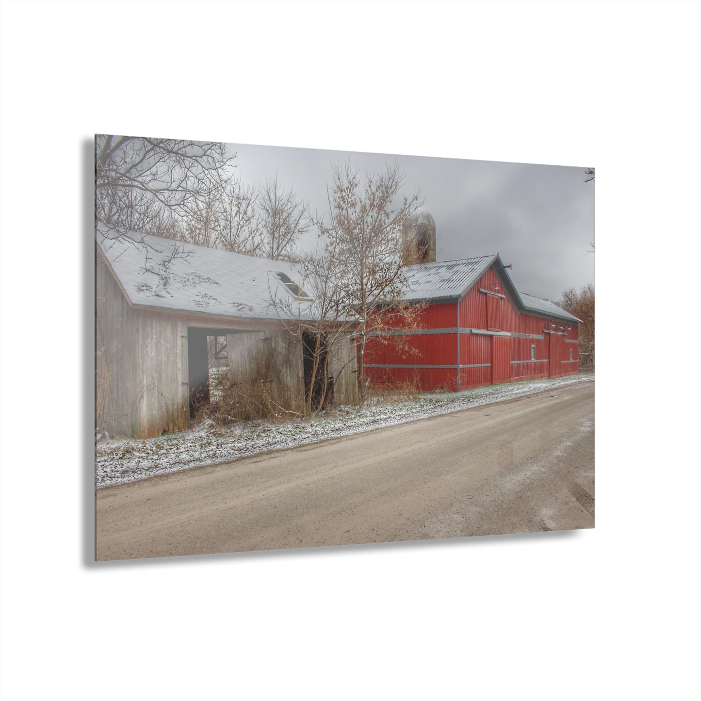 U R There Photography Bordman Roadside Buddies I Rustic Farmhouse Acrylic Wall Print