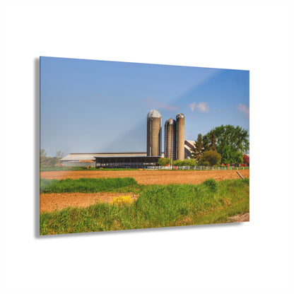 U R There Photography Leslie Road Hidden Rustic Farmhouse Acrylic Wall Print