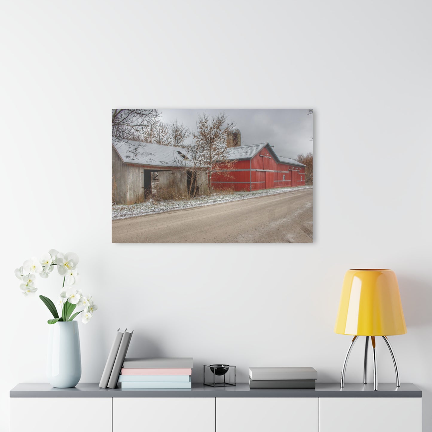 U R There Photography Bordman Roadside Buddies I Rustic Farmhouse Acrylic Wall Print