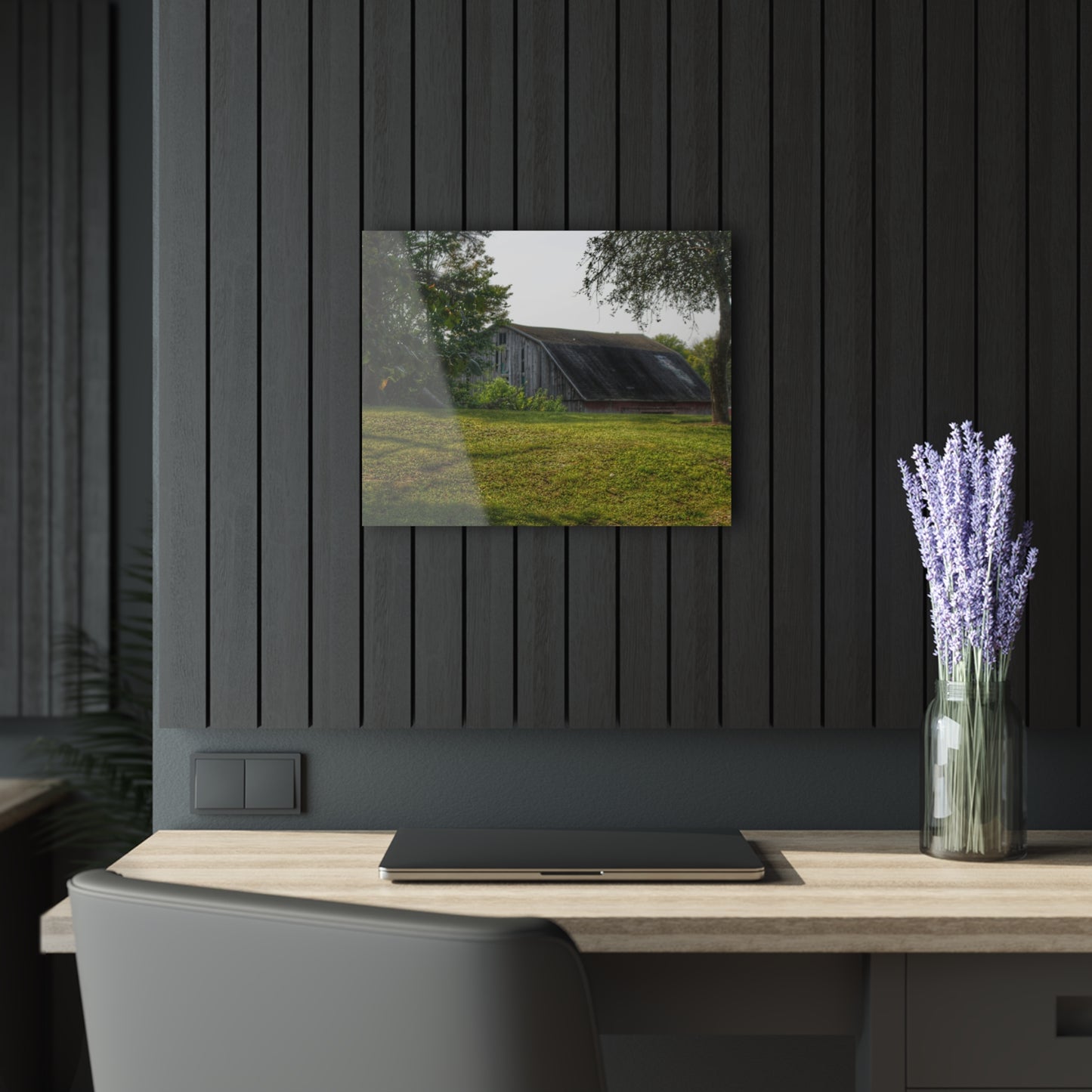 U R There Photography Hidden on Schott Road Rustic Farmhouse Acrylic Wall Print