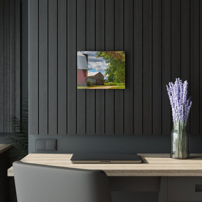 U R There Photography Hough Barn View Rustic Farmhouse Acrylic Wall Print