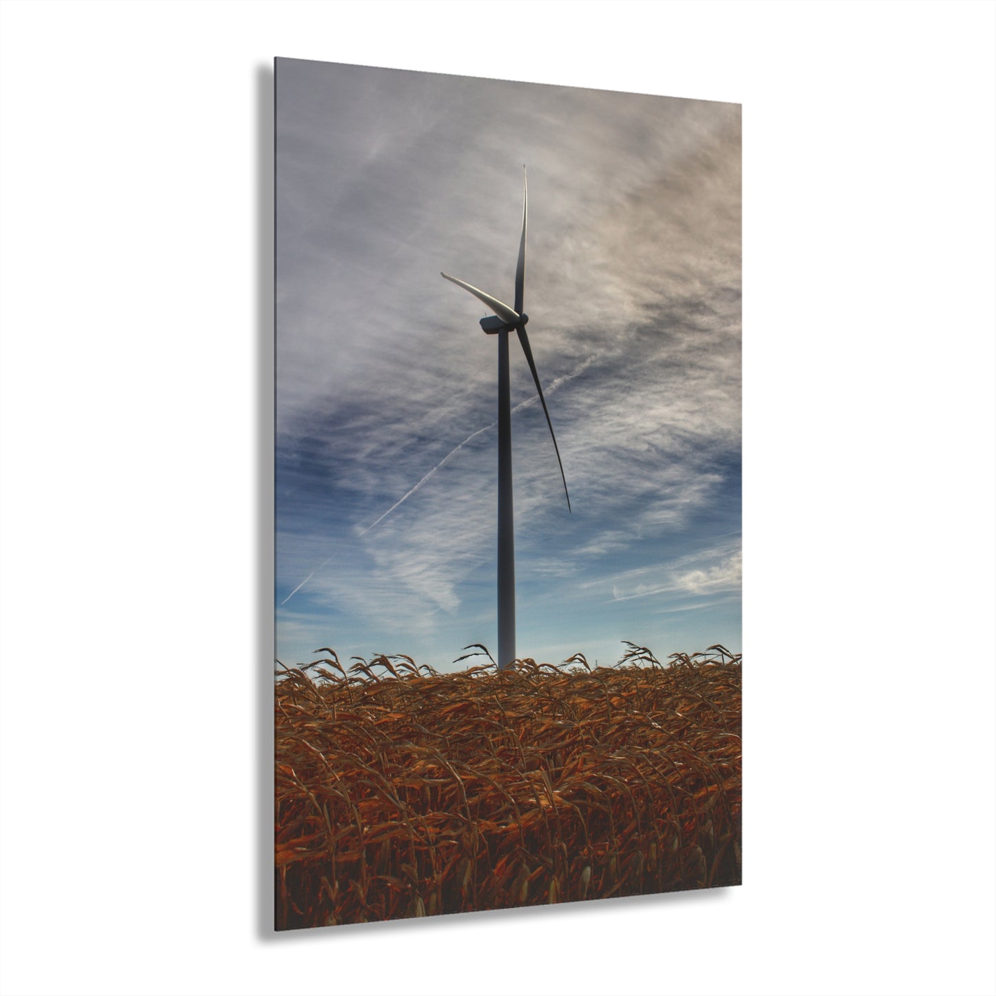U R There Photography North Gera Road Windmill Rustic Farmhouse Acrylic Wall Print