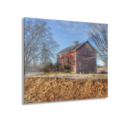 U R There Photography M-24 Barn at the Bend I Rustic Farmhouse Acrylic Wall Print