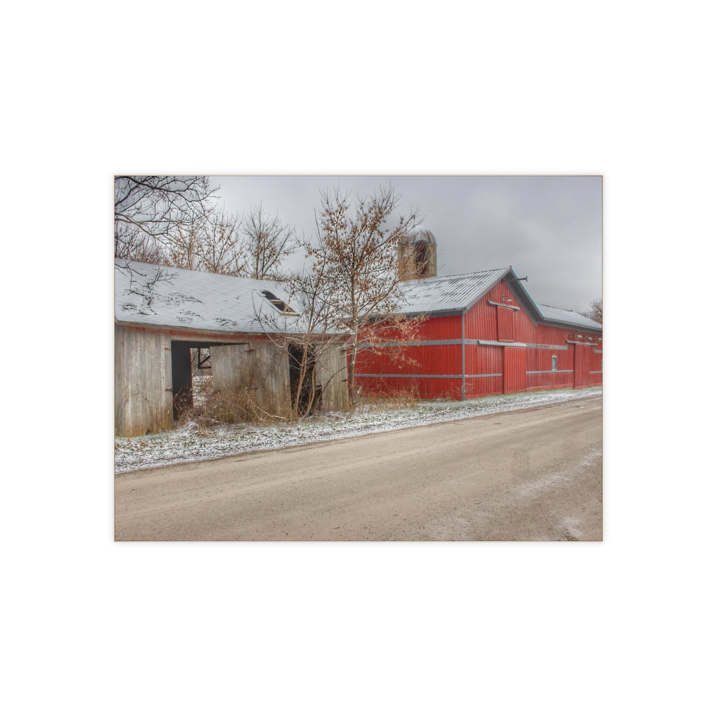 U R There Photography Bordman Roadside Buddies I Rustic Farmhouse Decorative Ceramic Tile