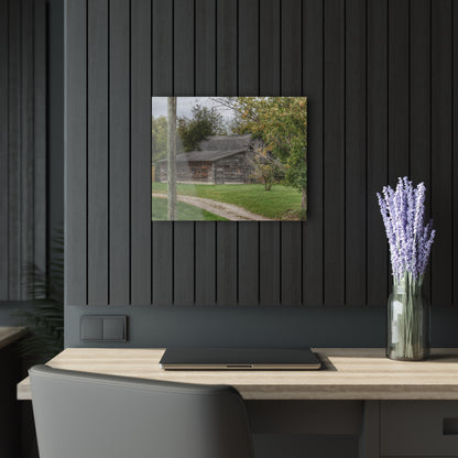 U R There Photography Hayes Road Hidden II Rustic Farmhouse Acrylic Wall Print