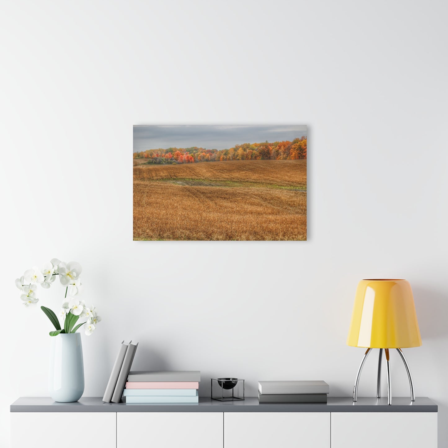 U R There Photography Colors of Fall on Lippincott Road Rustic Farmhouse Acrylic Wall Print