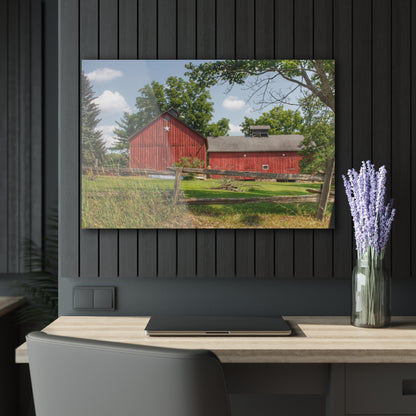 U R There Photography Hollow Corners Star Barn Rustic Farmhouse Acrylic Wall Print