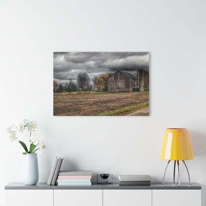 U R There Photography Gilford Grey II Rustic Farmhouse Acrylic Wall Print