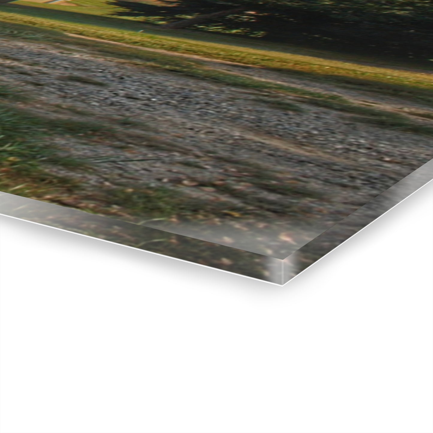 U R There Photography Modern Red II Rustic Farmhouse Acrylic Wall Print