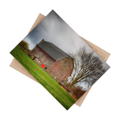 Ashley Drive Fieldstone Red Rustic Farmhouse Decorative Ceramic Tile