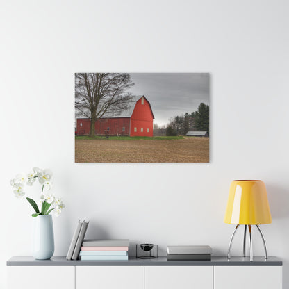 U R There Photography South Summers Road Star Barn Rustic Farmhouse Acrylic Wall Print