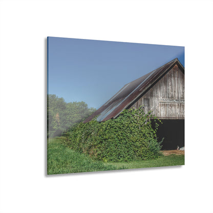 U R There Photography Grey Shack of Millington Rustic Farmhouse Acrylic Wall Print