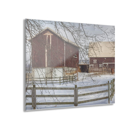 U R There Photography Ebeling Browns Rustic Farmhouse Acrylic Wall Print