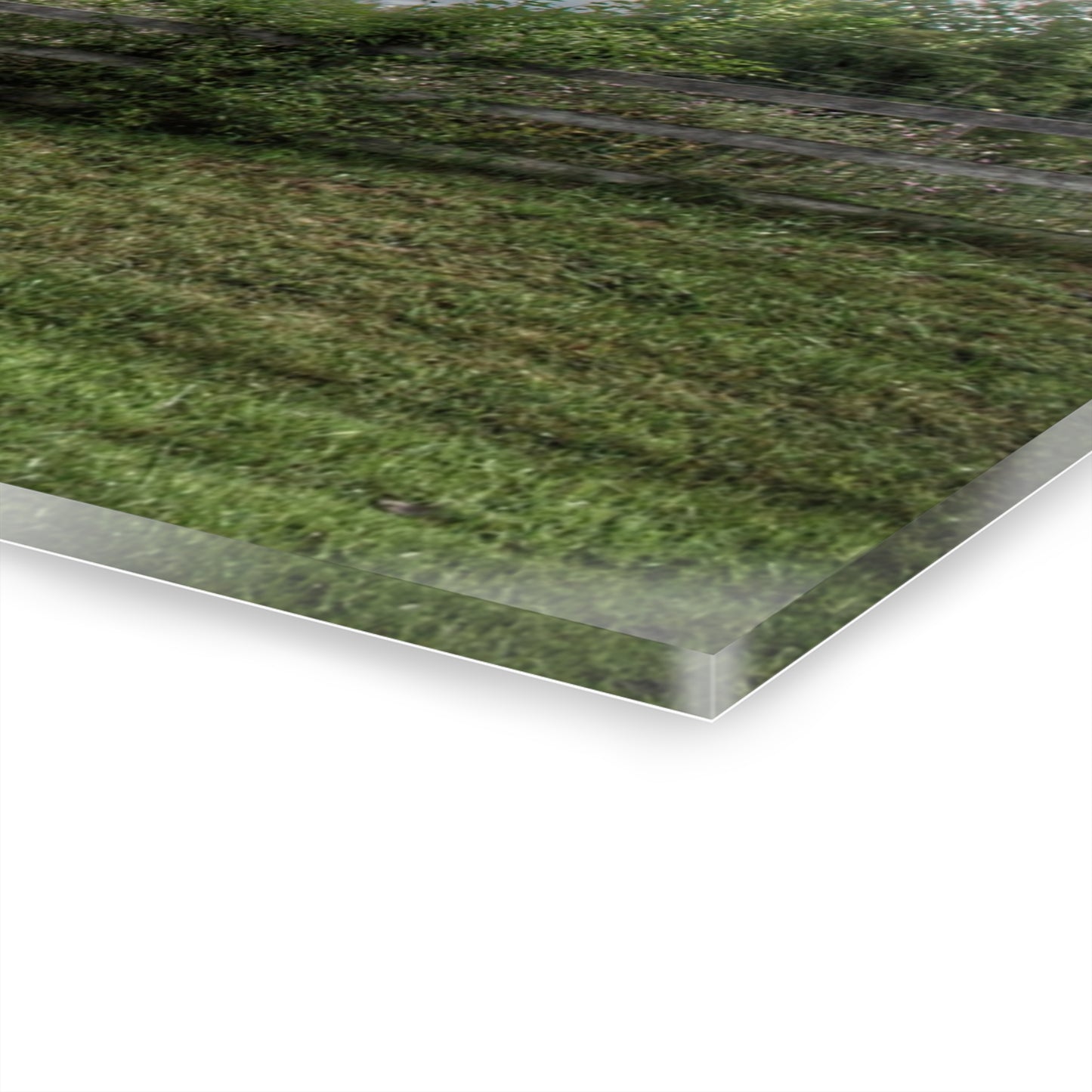 U R There Photography Hegal Road Old Red I Rustic Farmhouse Acrylic Wall Print