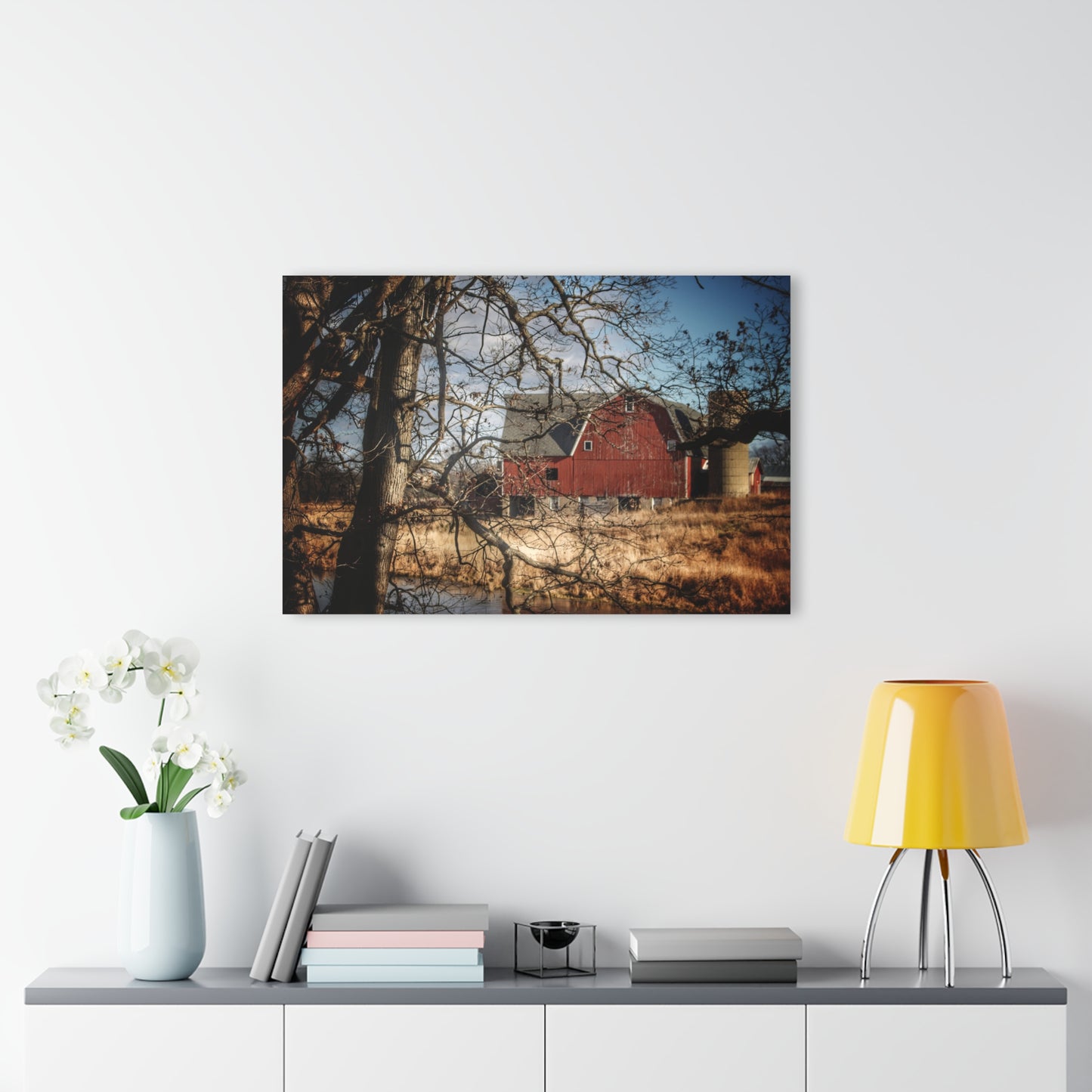 U R There Photography Greenwood Road Hidden Rustic Farmhouse Acrylic Wall Print