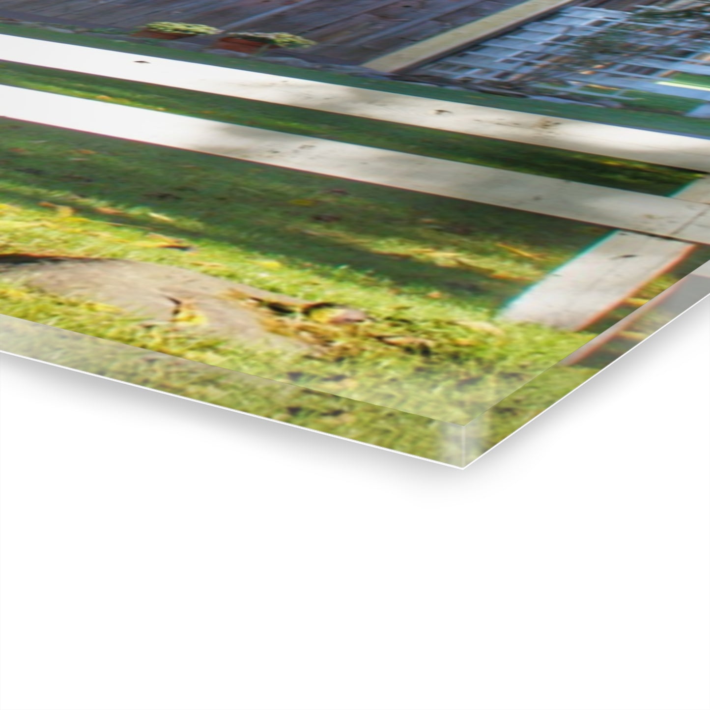 U R There Photography Hunters Creek Quilted II Rustic Farmhouse Acrylic Wall Print