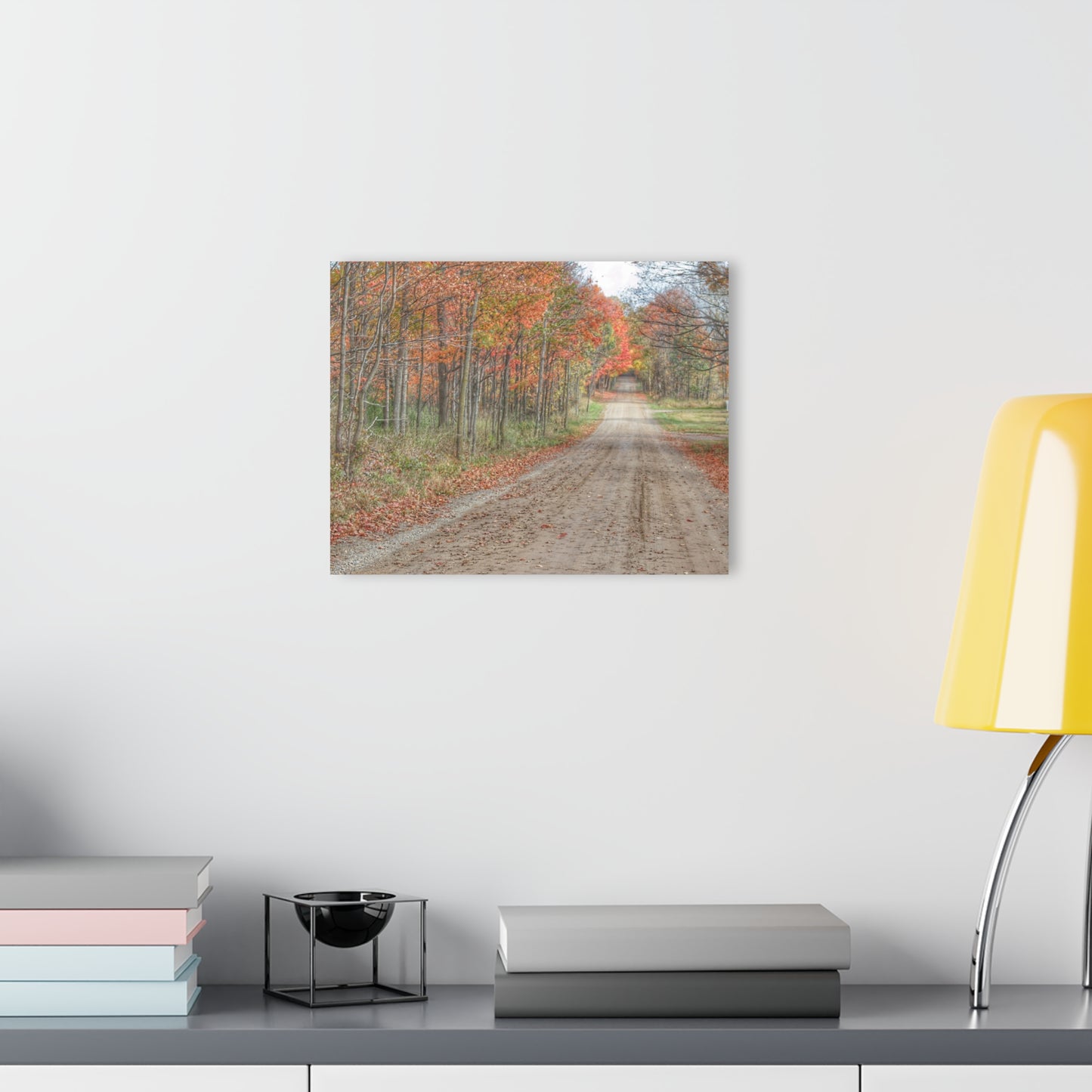 Barn Boutique Modern Farmhouse Acrylic Wall Print| Fall on Murphy Lake II