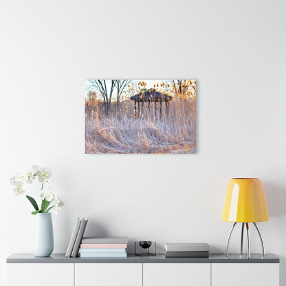 U R There Photography Haines Hidden Gazebo Rustic Farmhouse Acrylic Wall Print