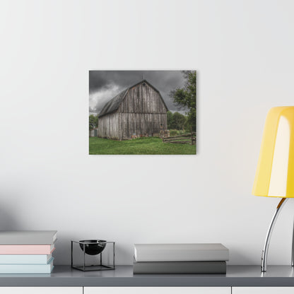 U R There Photography Attica Grey Rustic Farmhouse Acrylic Wall Print