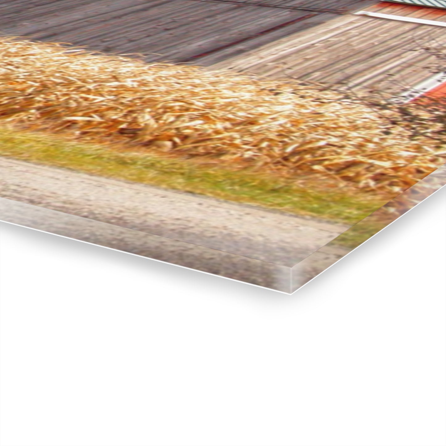 U R There Photography Frankenmuth Greys Rustic Farmhouse Acrylic Wall Print