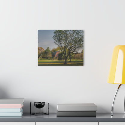 U R There Photography Belle River Red II Rustic Farmhouse Acrylic Wall Print