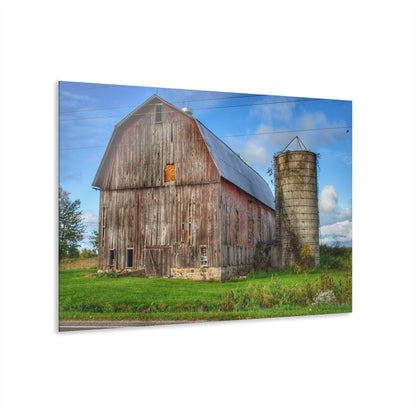 U R There Photography North Irish Red II Rustic Farmhouse Acrylic Wall Print