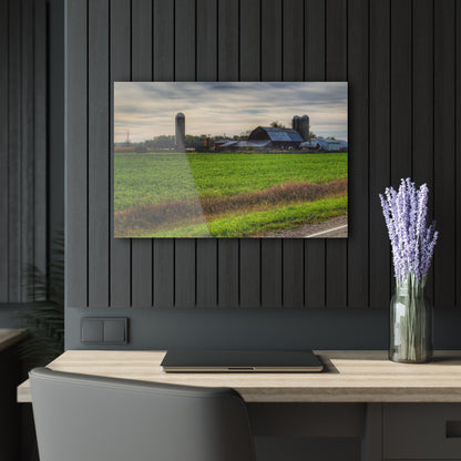 U R There Photography Shepard Road Farm I Rustic Farmhouse Acrylic Wall Print