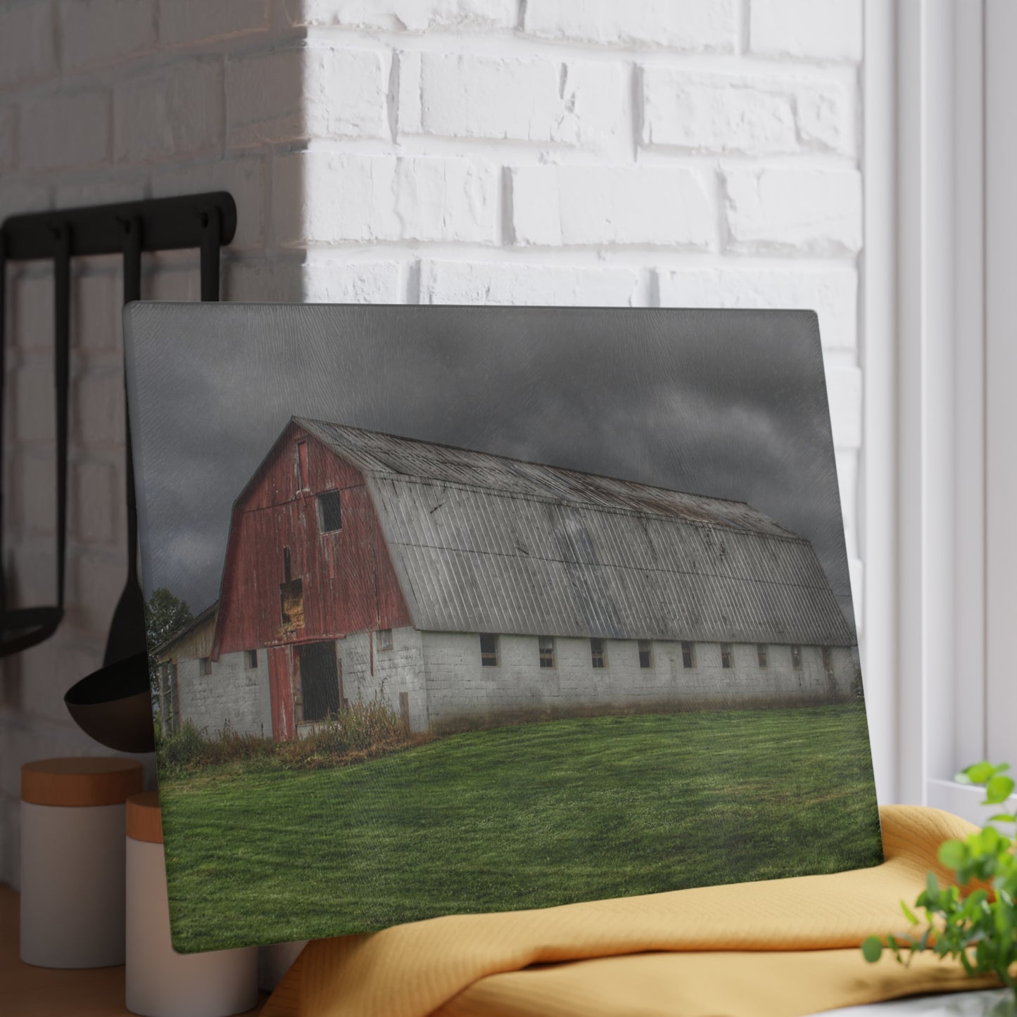 U R There Photography Peters Red Appaloosa II Rustic Farmhouse Acrylic Wall Print