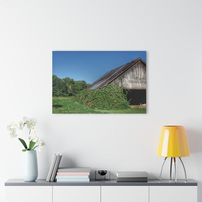 U R There Photography Grey Shack of Millington Rustic Farmhouse Acrylic Wall Print