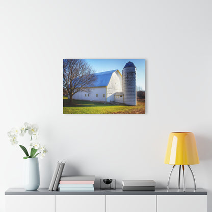 U R There Photography Elba White Rustic Farmhouse Acrylic Wall Print