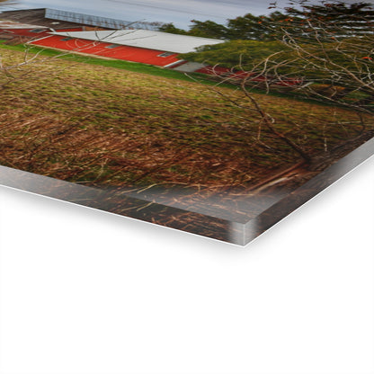 U R There Photography Fostoria Road Greys Rustic Farmhouse Acrylic Wall Print