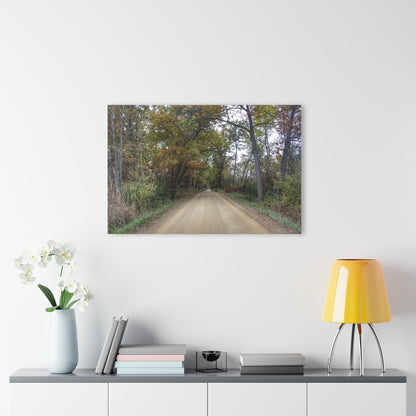 U R There Photography Country Roads in Dryden II Rustic Farmhouse Acrylic Wall Print