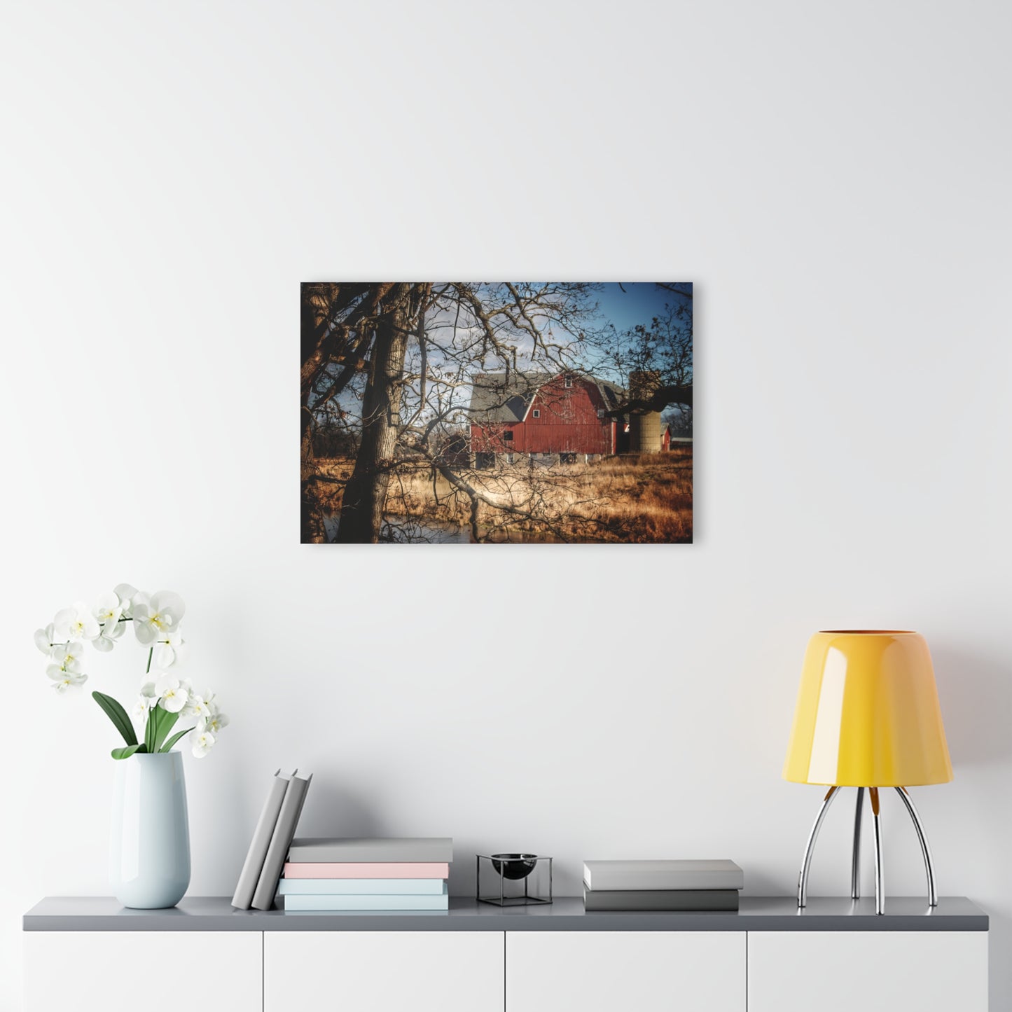 U R There Photography Greenwood Road Hidden Rustic Farmhouse Acrylic Wall Print
