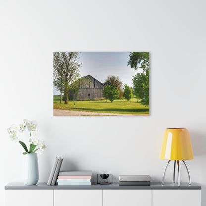U R There Photography Caro Road Twin Greys II Rustic Farmhouse Acrylic Wall Print