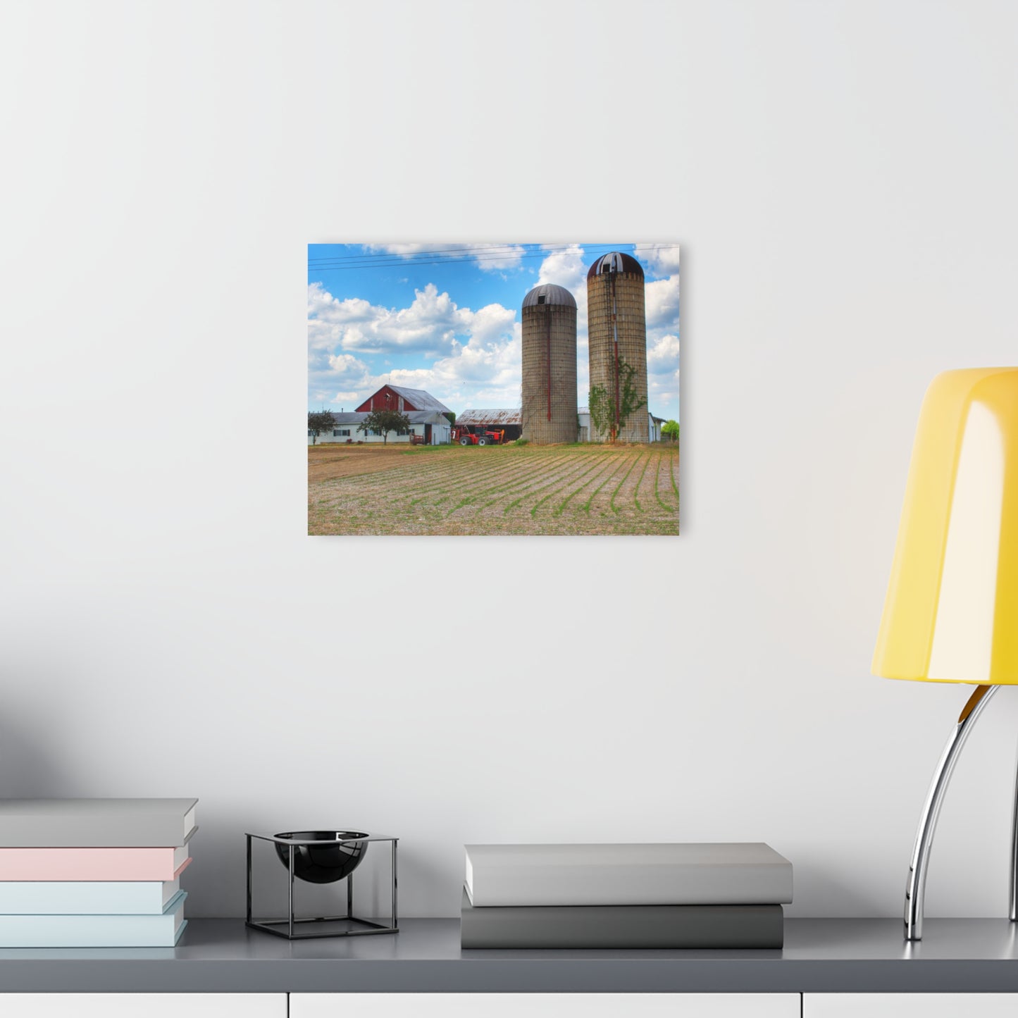U R There Photography Marlette Road Farm III Rustic Farmhouse Acrylic Wall Print