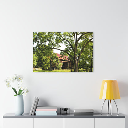 U R There Photography Oxford Rusted Red II Rustic Farmhouse Acrylic Wall Print