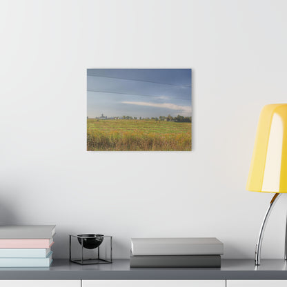U R There Photography Farm Across the Field Rustic Farmhouse Acrylic Wall Print