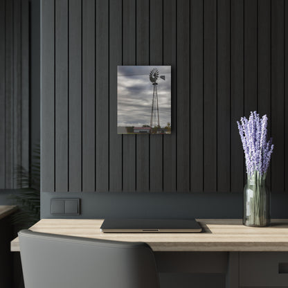 U R There Photography Valentine Road Windmill Rustic Farmhouse Acrylic Wall Print