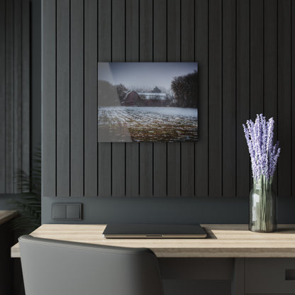 U R There Photography Holmes Road Red III Rustic Farmhouse Acrylic Wall Print