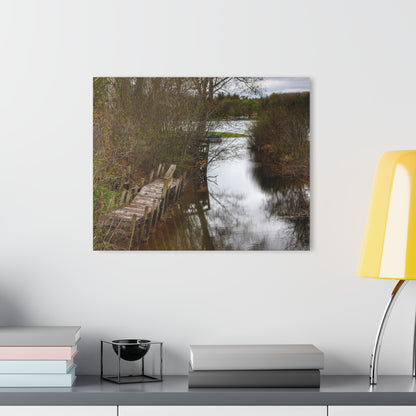U R There Photography Private Pathways Rustic Farmhouse Acrylic Wall Print