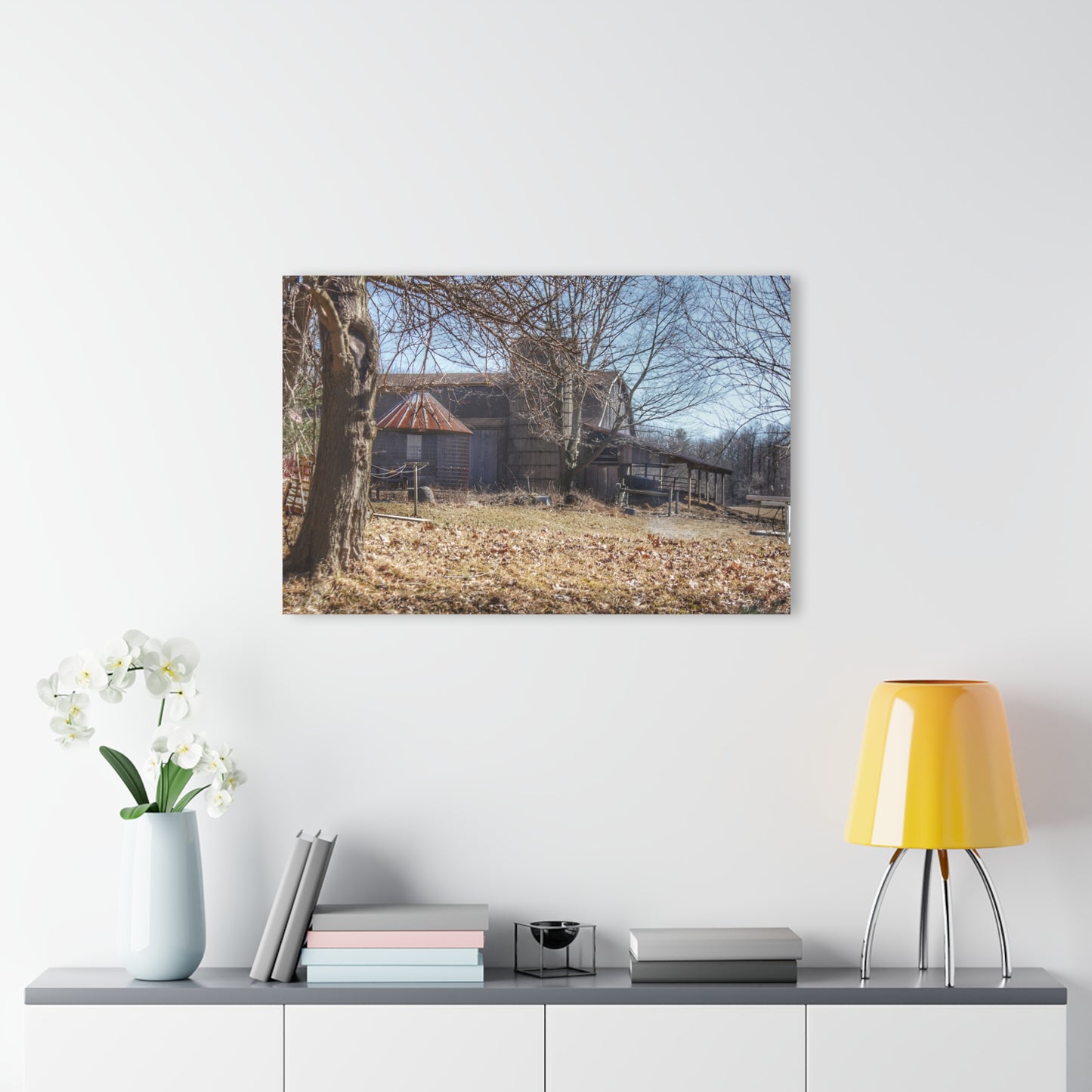 U R There Photography Hagerman Hidden Rustic Farmhouse Acrylic Wall Print