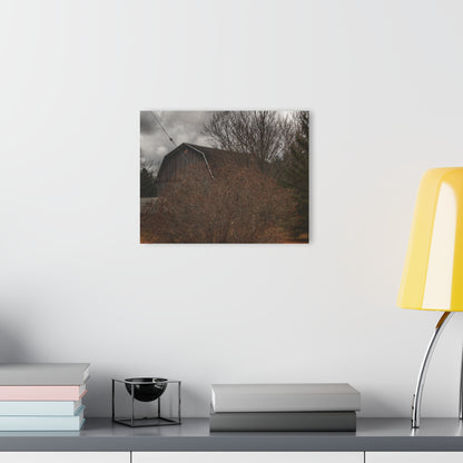 U R There Photography Caro Grey Hidden Rustic Farmhouse Acrylic Wall Print