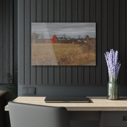U R There Photography Barnes of Arbela II Rustic Farmhouse Acrylic Wall Print