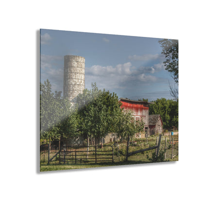 U R There Photography Henderson Road Farm Rustic Farmhouse Acrylic Wall Print